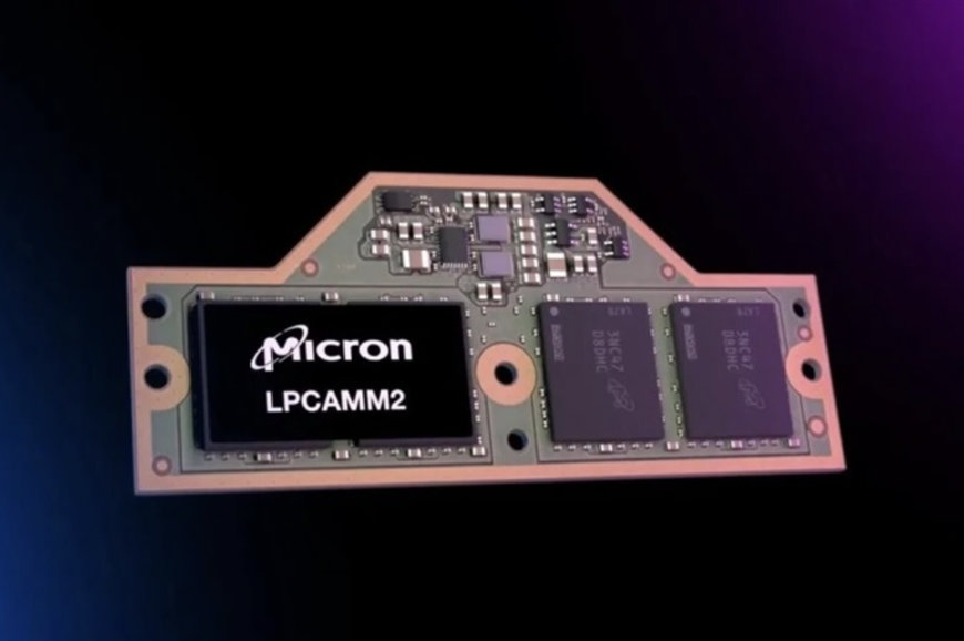 MICRON FIRST TO MARKET WITH LPDDR5X-BASED LPCAMM2 MEMORY, TRANSFORMING USER EXPERIENCES FOR PCS